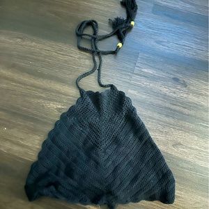 Kendall and Kylie halter top
